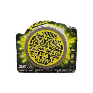 JA-RU Lab Putty Glow in The Dark Slime Putty Toy and Tin Container Sealed